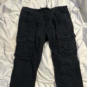 Hollister Men's Dark Cargo Pants